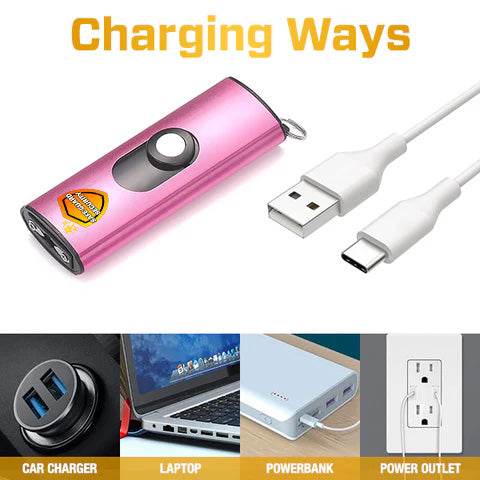 🚨2025 EXCLUSIVE SALE: 70% OFF⏳ STUNIX 50M Volt Stun USB Keychain⚡