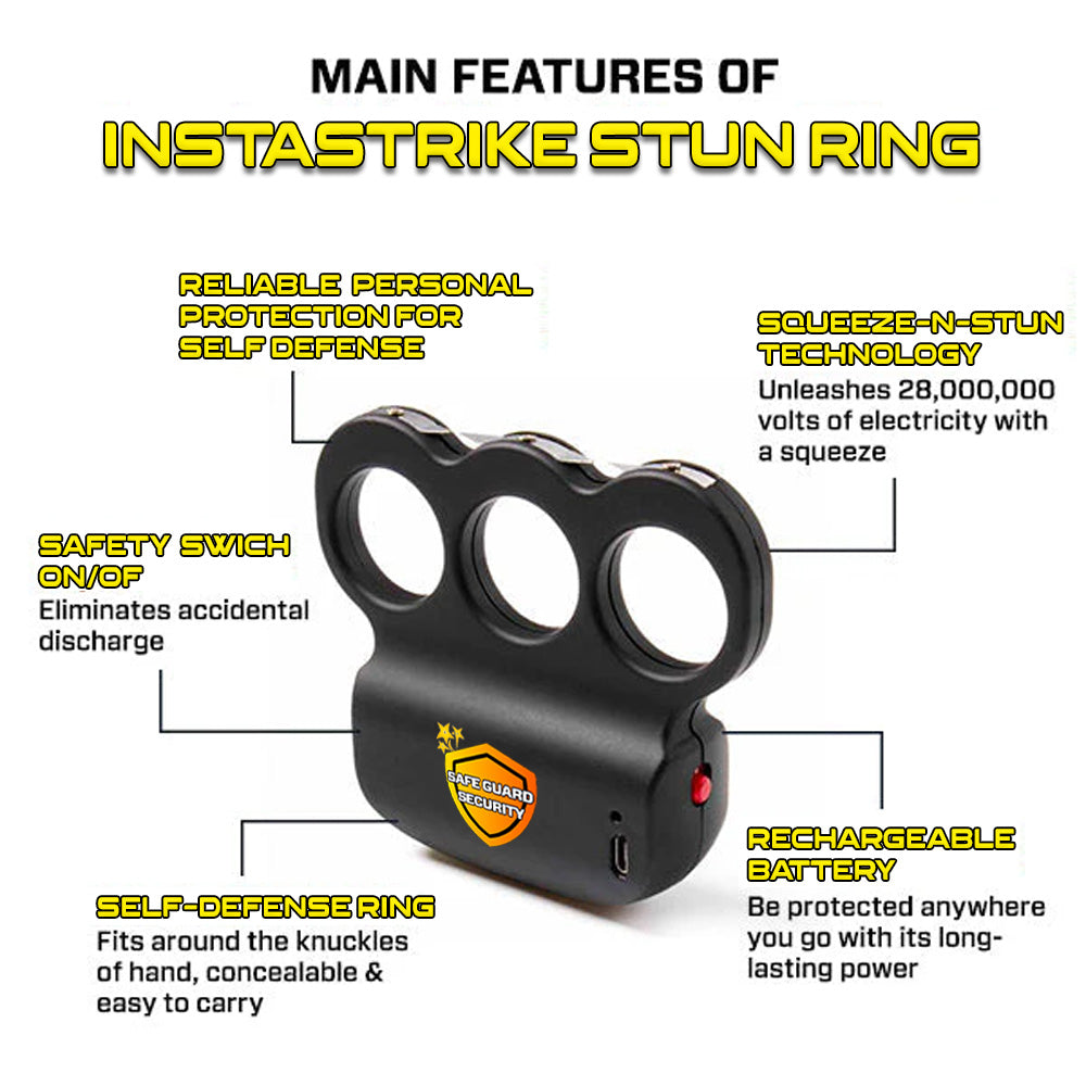 ️💥 2025 Big Sale 70% OFF ️🔥 INSTASTRIKE Extreme 28,000,000 Knuckle Stun Ring ⚡ Tiny Ring, Massive Shock