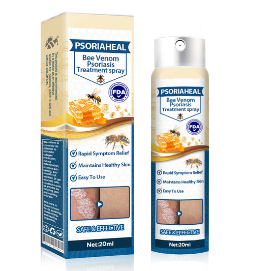 PsoriaHeal Bee Venom Psoriasis Treatment Spray 🔥 Last Day Sale Off 60%🔥