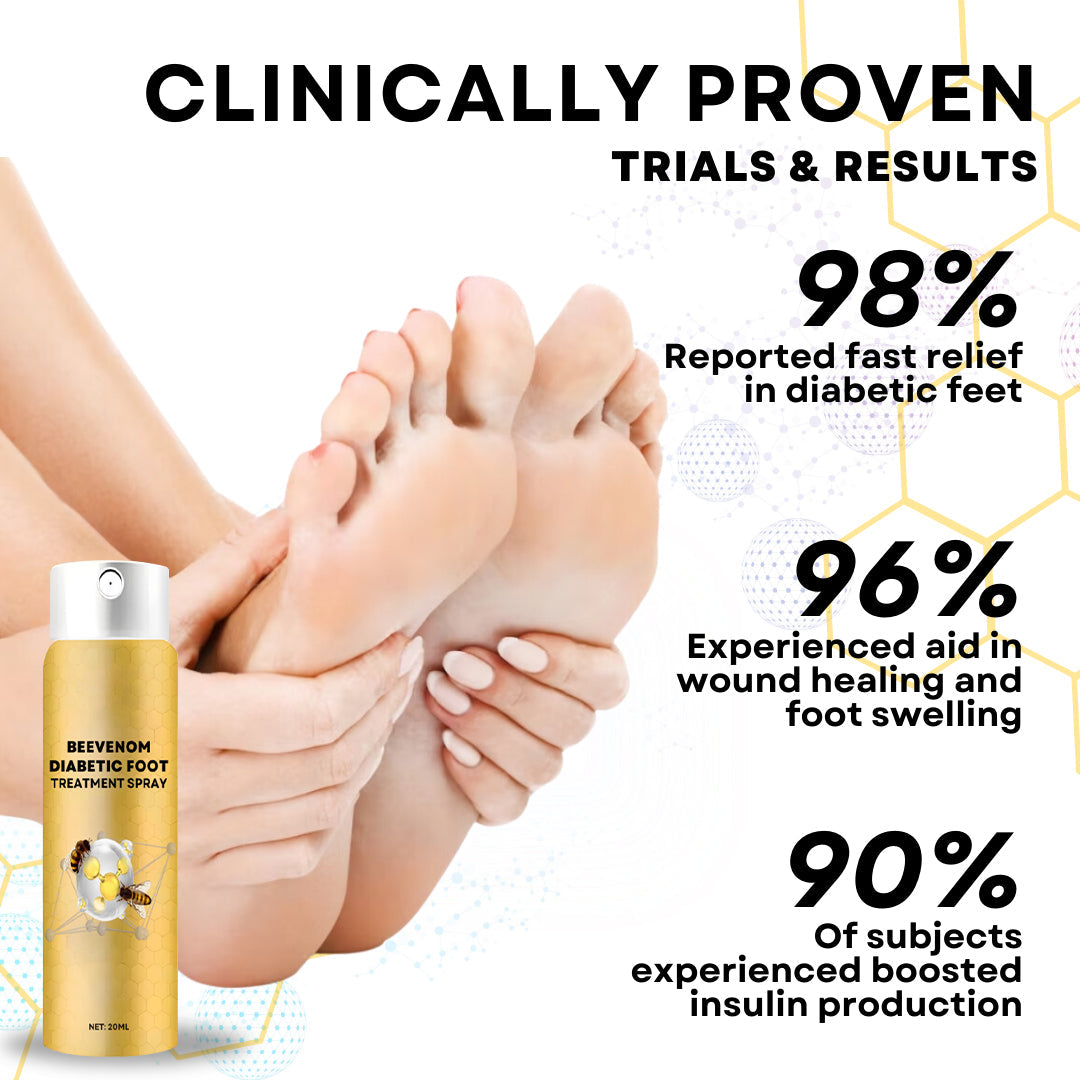 BeeVenom Diabetic Foot Treatment Spray 💥 Last Day Sale Off 70% OFF💥