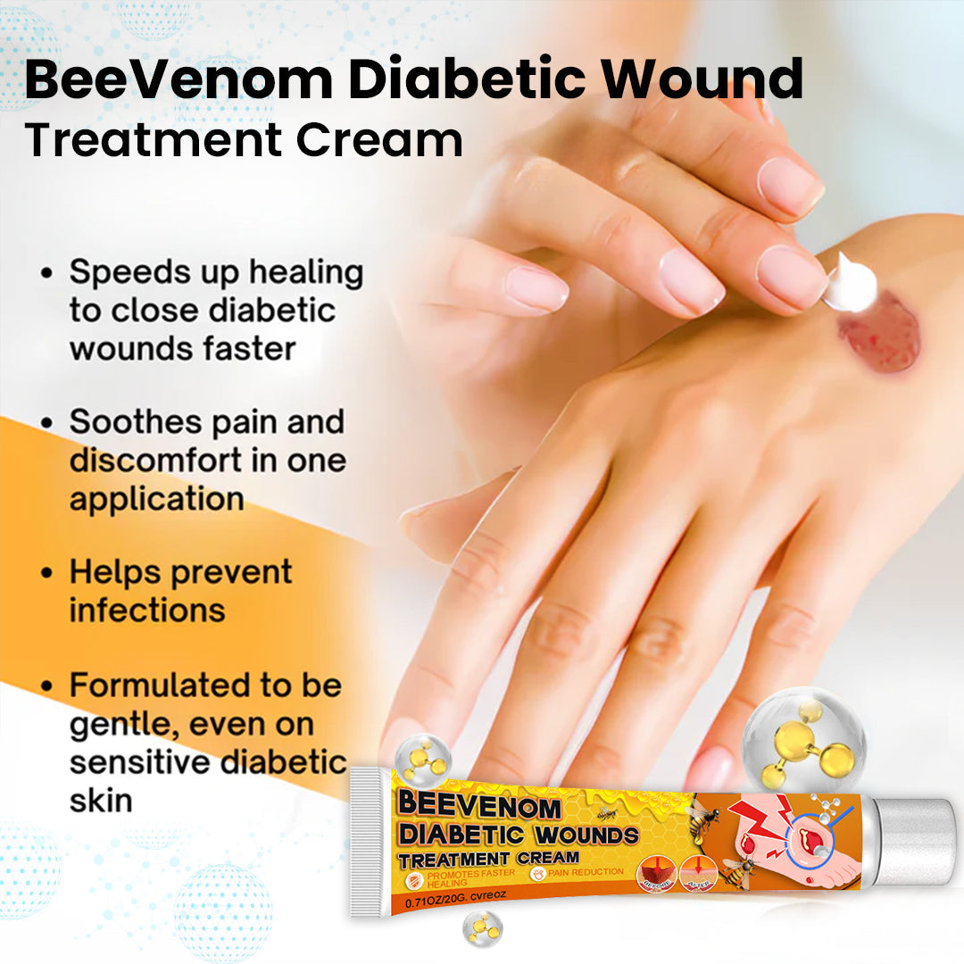 BeeVenom Diabetic Wounds Treatment Cream 🔥 Limited-time offer 60% 🔥