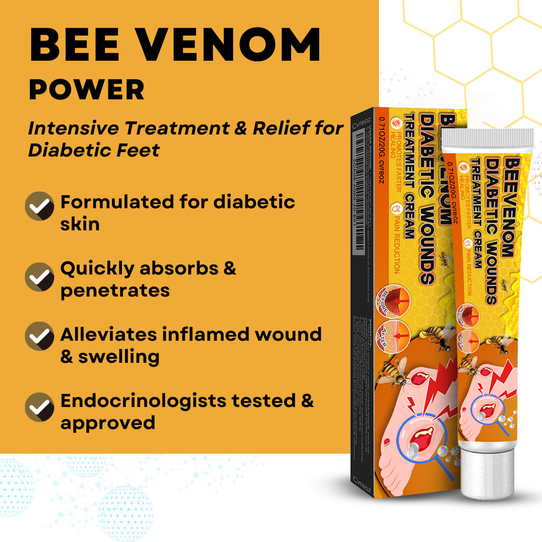 BeeVenom Diabetic Wounds Treatment Cream 🔥 Limited-time offer 60% 🔥